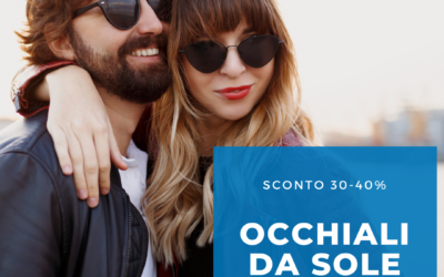 Occhiali da sole 30-40%